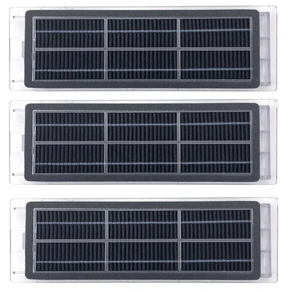 Srfn Ticaret Xiaomi Mijia S50/S51/S52/S55 Uyumlu Robot Süpürge Hepa Filtresi - Aktif Karbonlu - 3 Adet ürün görseli 1