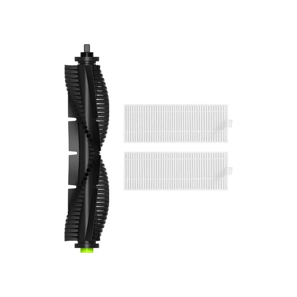 srfn ticaret 360 Vacuum Mop Cleaner S10 Uyumlu 1xAna Fırça 2xHepa Filtre Yedek Parça Seti