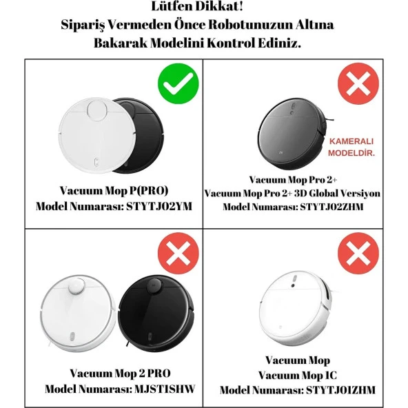 srfn ticaret Mop Pro (STYTJ02YM) Uyumlu Hepa Filtre -4 Adet - Resim 2