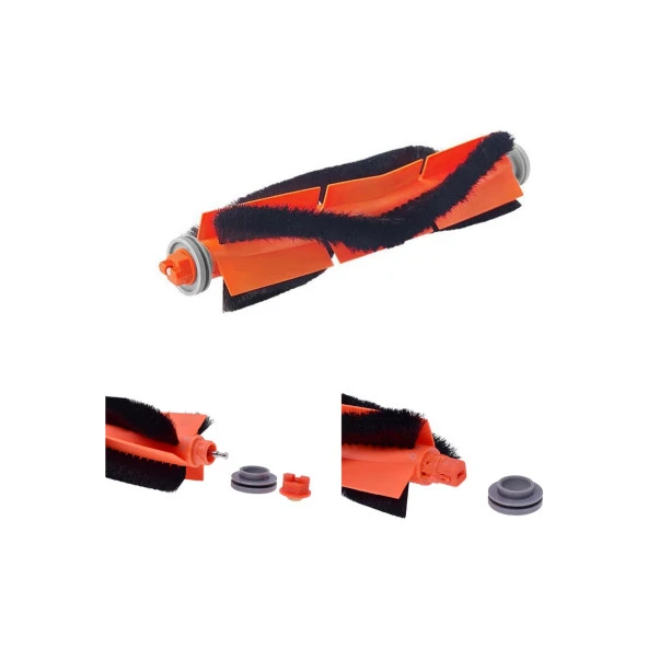 srfn ticaret Xiaomi Mop 2 Pro (Beyaz) MJST1SHW Uyumlu Yedek Fırça Filtre Seti - 5 Parça - Resim 3