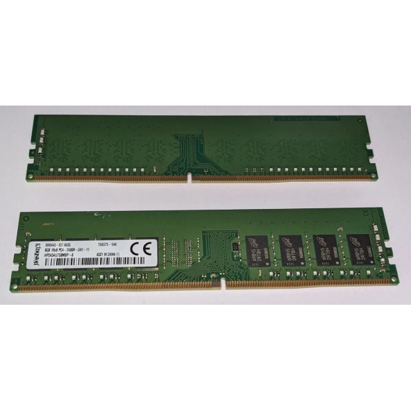 HP24D4U7S8MBP-8  Kingston 8GB DDR4-2400MHz PC4-19200 ECC CL17 288-Pin RDIMM 1.2V SERVER RAM BELLEK - 2