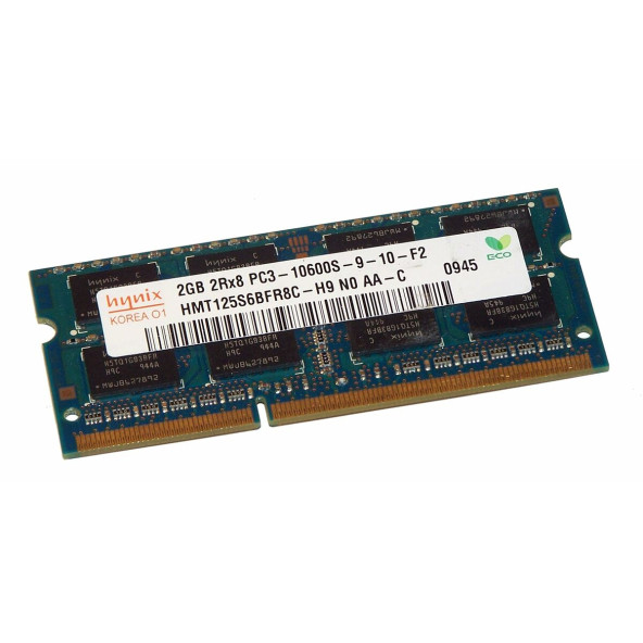 Hynix HMT125S6BFR8C-H9 2GB DDR3 PC3-10600S 1333MHz SO DIMM 204-pin notebook ram bellek
