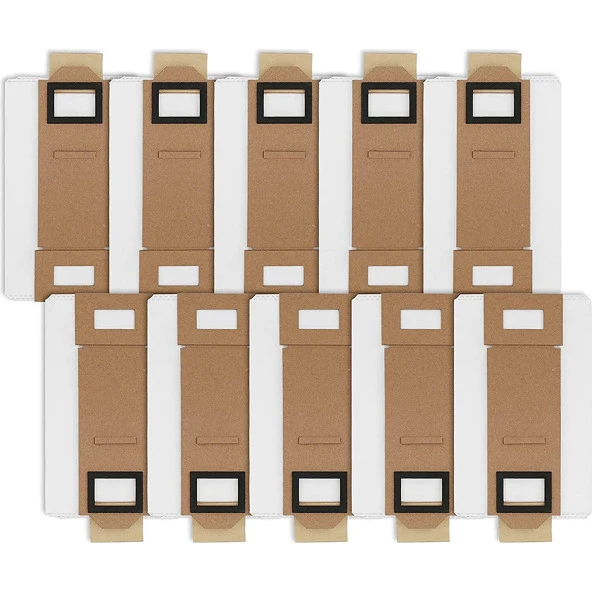 srfn ticaret Roborock T7+ Uyumlu Toz Torbası - 10 Adet ürün görseli 1