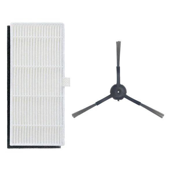 srfn ticaret Viomi S9 Uv Vacuum Cleaner Uyumlu 2 Parça Yedek Filtre Fırça Seti ürün görseli 1