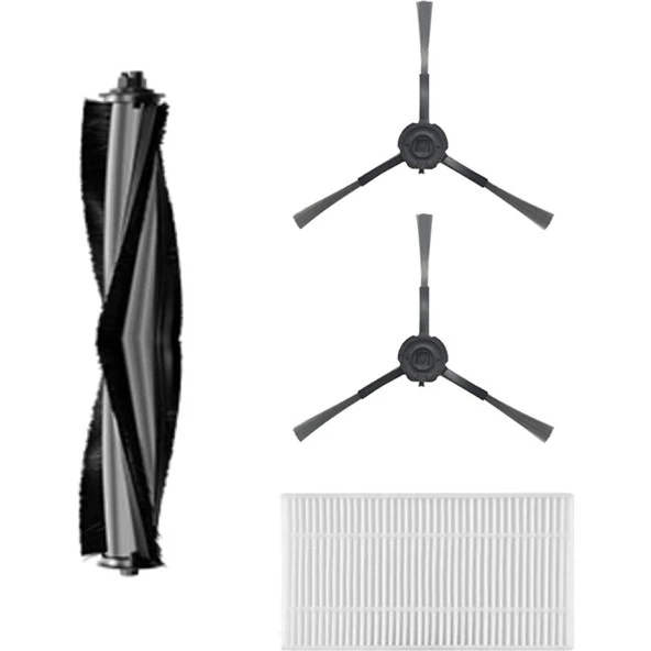 srfn ticaret Viomi V5 Pro Robot Süpürge Uyumlu 1 Ana Fırça 2 Yan Fırça 1 Hepa Filtre Seti ürün görseli 1