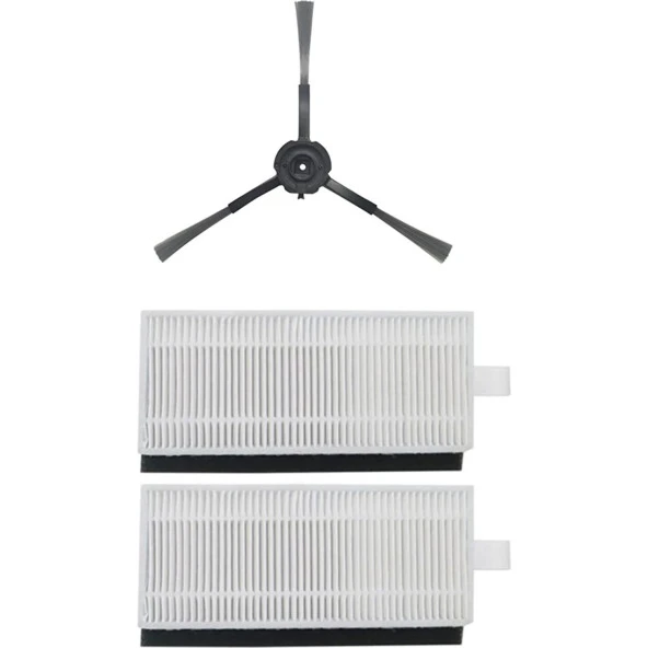 srfn ticaret Xiaomi Lydsto R1 Robot Süpürge 1 Yan Fırça 2 Hepa Filtre Seti ürün görseli 1