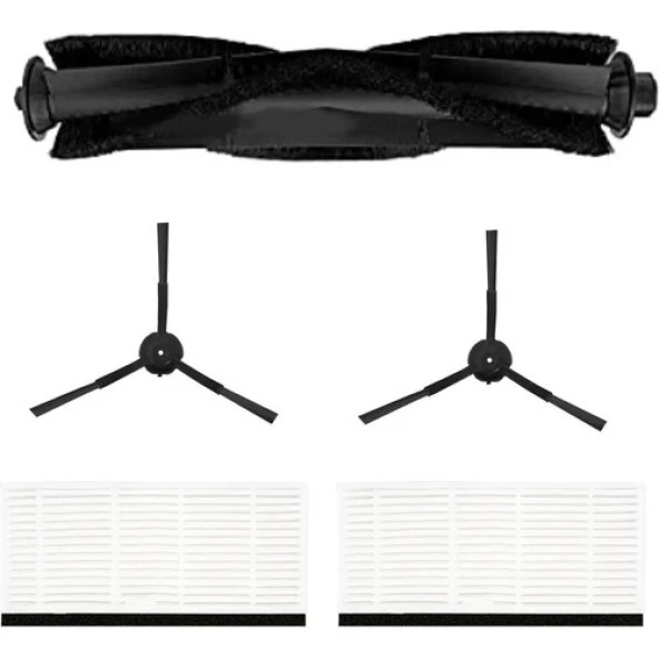 srfn ticaret Xiaomi Lydsto R1 Robot Süpürge Uyumlu 1 Ana Fırça 2 Yan Fırça 2 Hepa Filtre Seti ürün görseli 1