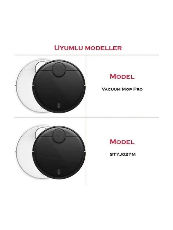 Xiaomi Mi Robot Vacuum Mop Pro Uyumlu 2li Hepa Filtre - Resim 3