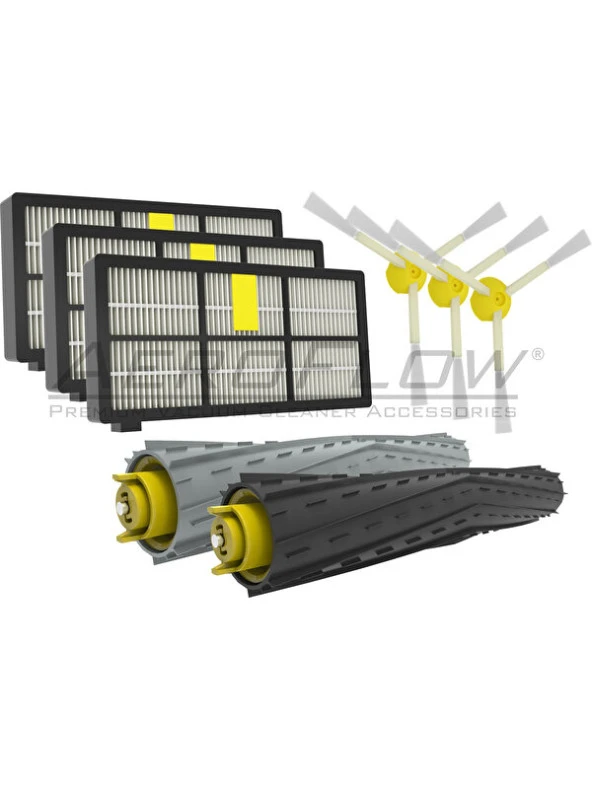 Aeroflow İ-Robot Roomba 864 Serisi Robot Süpürge Aksesuar Seti - Resim 2