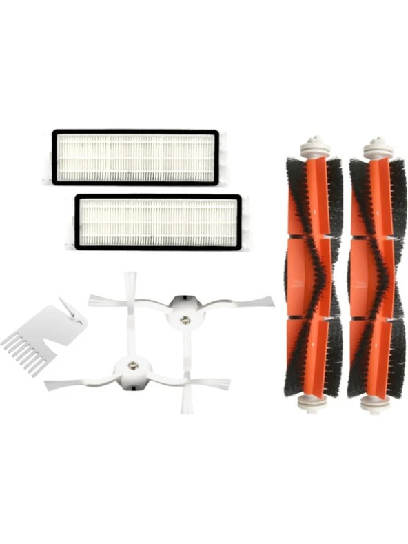 srfn ticaret 7 Adet Yedek Yedek Parça SDJQR01RR 1 S/S50 S55 T6 T7 P50 Elektrikli Süpürge Ana Yan Fırça Filtresi (Yurt Dışından) ürün görseli 1