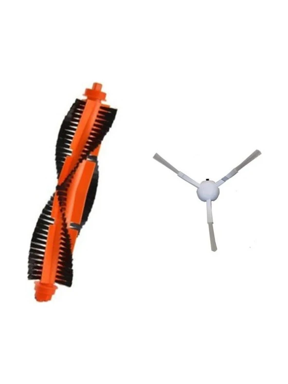 Dijitaldepodan Xiaomi Mi Robot Vacuum Mop Pro Set 1 Adet Ana Fırça 1 Adet Yan Fırça