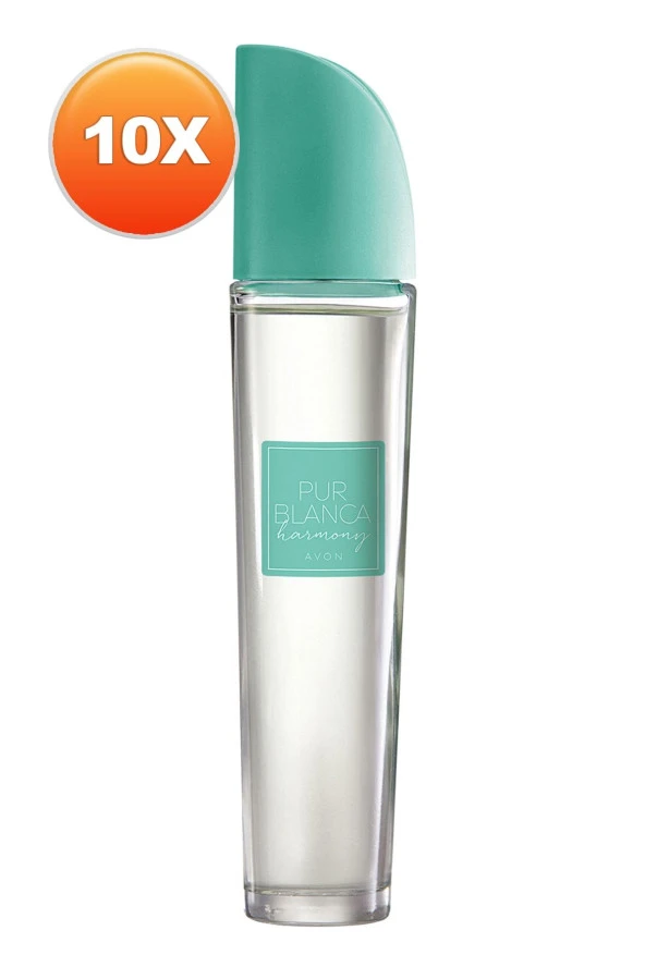 AVON Pur Blanca Harmony Kadın Parfüm Edt 50 ml 10'lu Set 5050000102360