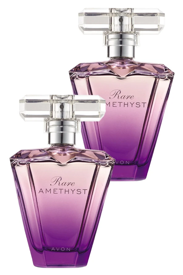 AVON Rare Amethyst Kadın Parfüm Edp 50 Ml. İkili Set