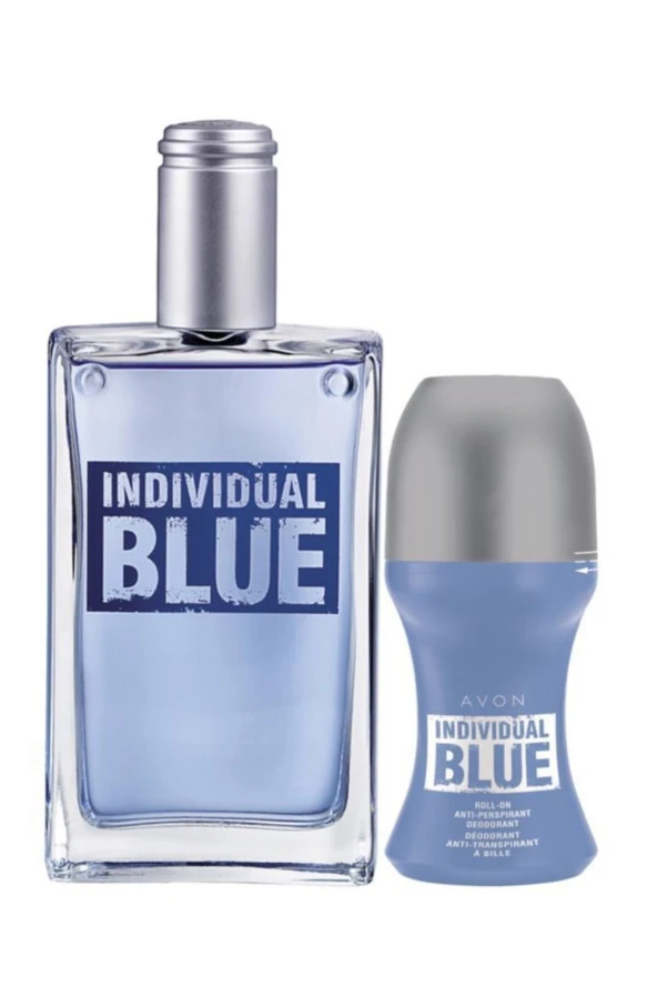AVON Individual Blue Erkek Parfüm ve Rollon İkili Set