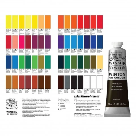 Winsor Newton Winton Yağlı Boya 37ml