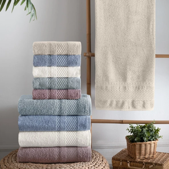 Schafer Home Arya 70x140 Havlu 1 Parça-Bej