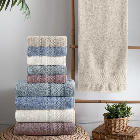 Schafer Home Arya Havlu 50x90-Bej