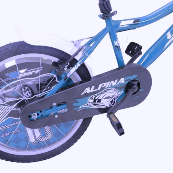 Ümit Alpina 20 Jant Erkek V Bmx Çocuk Bisikleti Mavi - 2