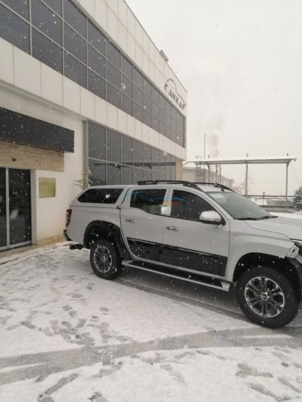 Mitsubishi L200 Camlı Kabin Aeroklas Yukarı Açılır Yan Camlı - 3