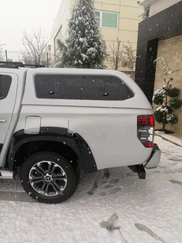 Mitsubishi L200 Camlı Kabin Aeroklas Yukarı Açılır Yan Camlı - 4