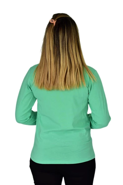 Kadın Büyük Beden Uzun Kollu Basic Body BGL-ST03340 - Resim 9