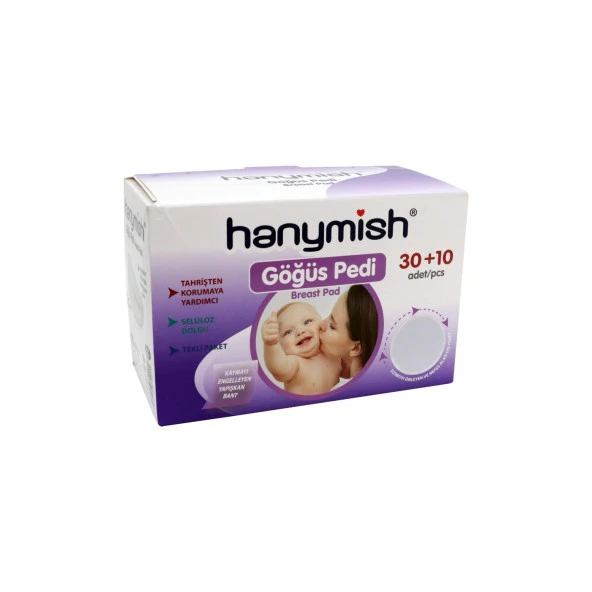 Hanymish Göğüs Pedi 30+10 Adet 1021