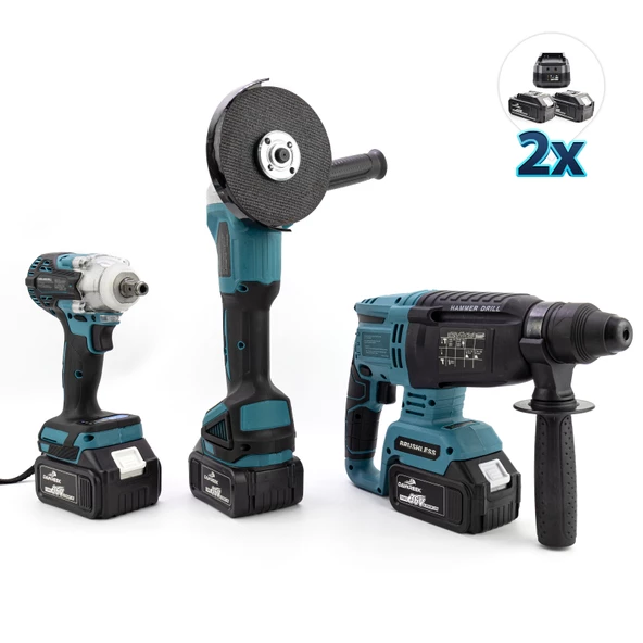Üçlü Set 2B1Ş (Ş.Spral+S.Sıkma+Ş.Hilti) - 6