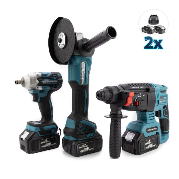 Üçlü Set 2B1Ş (Ş.Spral+S.Sıkma+Ş.Hilti) - 2