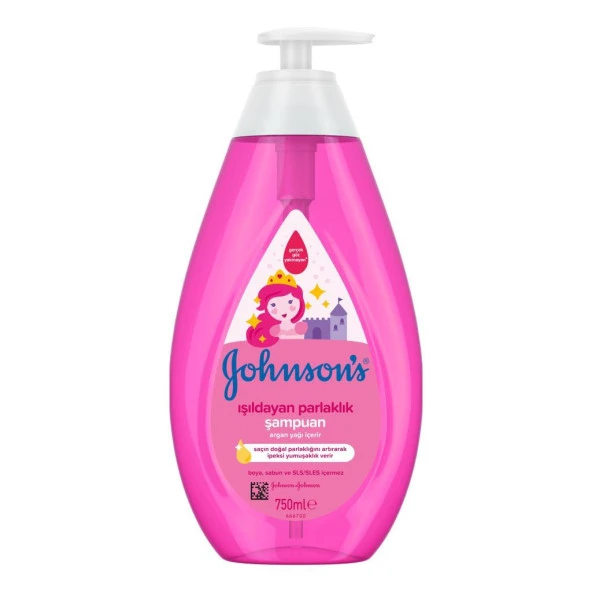 Johnson's Baby Işıldayan Parlaklık Şampuan 750 ml