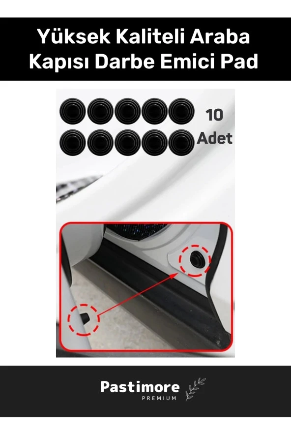 Özel Üretim Yüksek Kaliteli Dayanıklı Çarpma Aşınma Engelleyici Araba Kapısı Darbe Emici Pad Seti ürün görseli 1