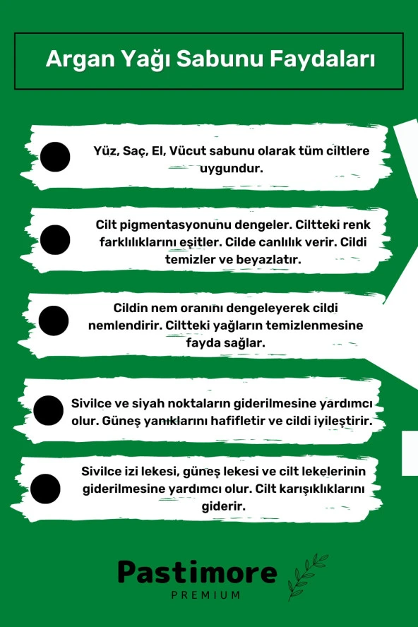 100 Doğal Organik Kokulu Antibakteriyel El Yüz Saç Orijinal Argan Yağı Sabunu 2li - 4