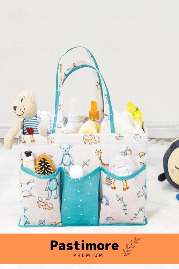 Premium Geniş Çok Gözlü Bölmeli Anne Bebek Bakım Çantası Düzenleyici - 2