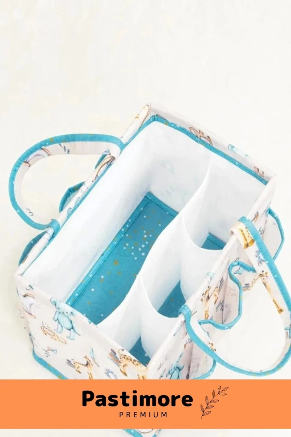 Premium Geniş Çok Gözlü Bölmeli Anne Bebek Bakım Çantası Düzenleyici - 3