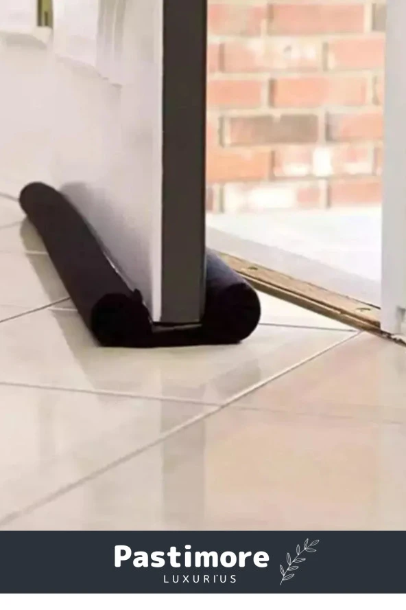 Özel Üretim Isı Yalıtım Rüzgarlık Toz Soğuk Sünger Çift Taraflı Kapı Altı Siyah Rüzgar Önleyici ürün görseli 1