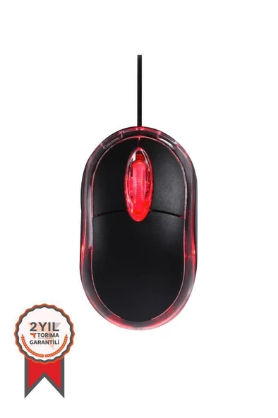 Torima TM-05 Kablolu Siyah Optik Mouse - 1