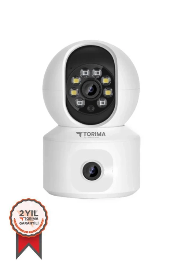 Torima CMR-10 360° Full Hd Çift Lens 1080p Smart Ip Kamera