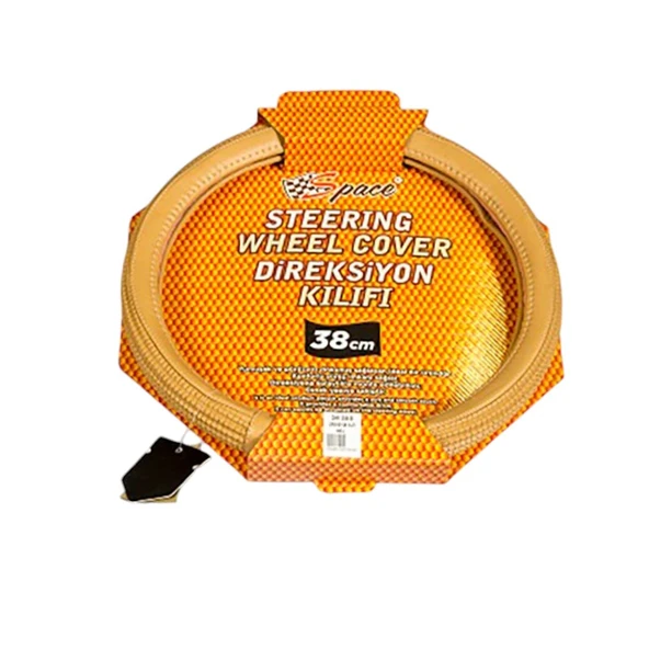 Space Direksiyon Kılıfı 38 cm Bej / DIKI358-B ürün görseli