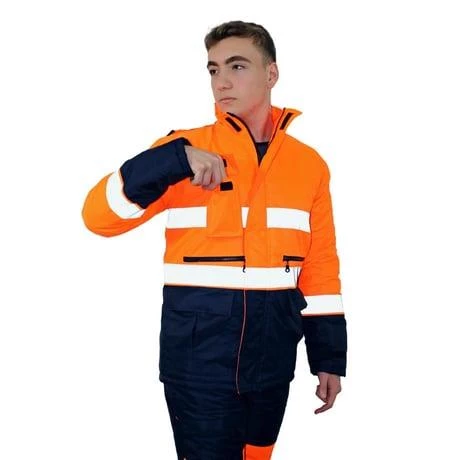 Persmont RUK14 Fosforlu Turuncu Reflektörlü Uzun Kaban  S ürün görseli