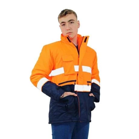 Persmont RUK14 Fosforlu Turuncu Reflektörlü Uzun Kaban  S - Resim 2