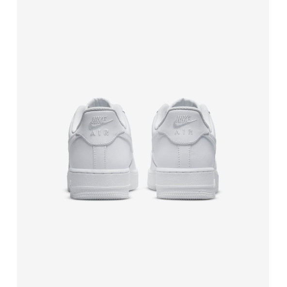 Nike Air force Beyaz unisex sneaker ayakkabı - 4