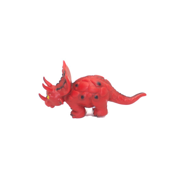 Oyuncak Dinazor Sevimli Triceratops 25 Cm Yumuşak Yüzey - 3
