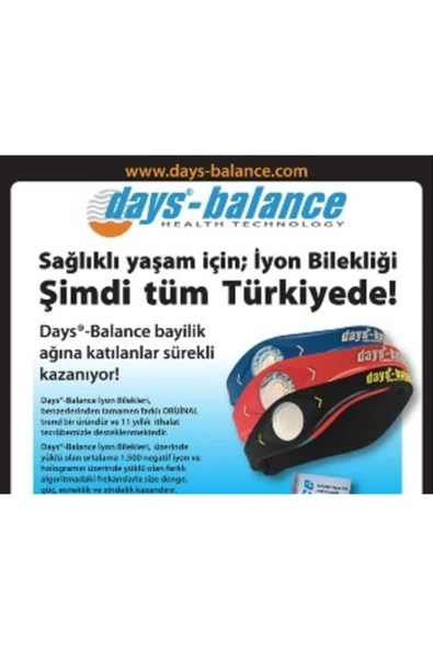 Daysbalance Iyon Yüklü Bileklik Siyah - 4