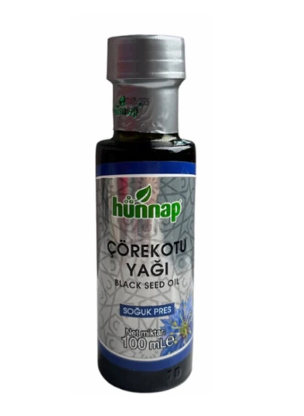 Hünnap Çörekotu Yağı 100 Ml 8681161100222