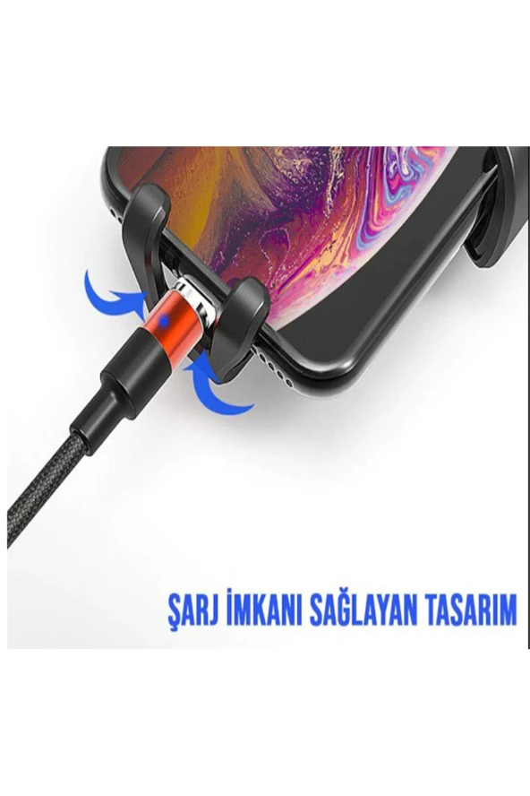 Universal Araç İçi Telefon Tutucu Klimalık ve Havalandırma Tutucu - 4