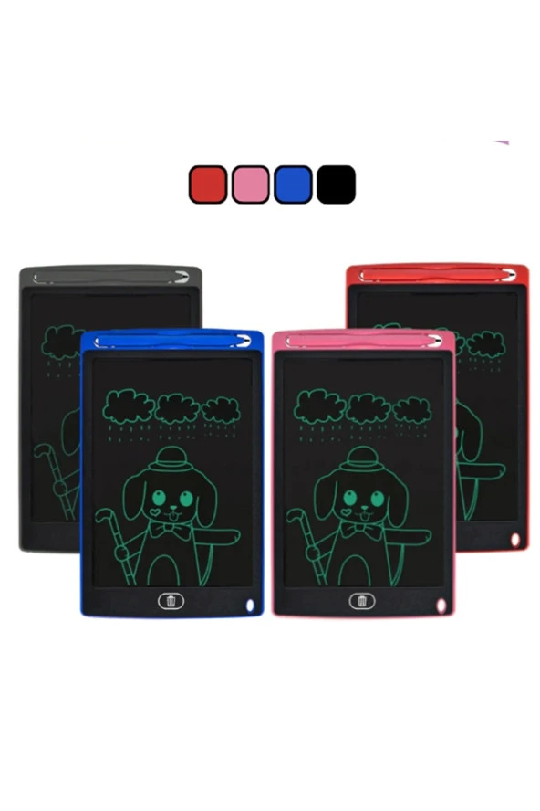 12" Büyük Boy Dijital Çocuk Yazı Tahtası Grafik Çizim ve Resim Tableti LCD - 2
