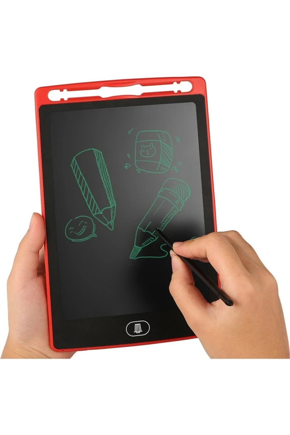 Yeni Nesil Dijital Çocuk Yazı Çizim Resim Bas Sil Yazı Tahtası Çocuk Çizim Tableti Lcd 8.5 Inc