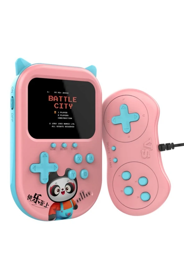 Taşınabilir Retro Nostaljik 3.5 Inç Ekran 2 Oyunculu Gameboy & Gamebox Oyun Konsolu 500 Adet Oyunlu