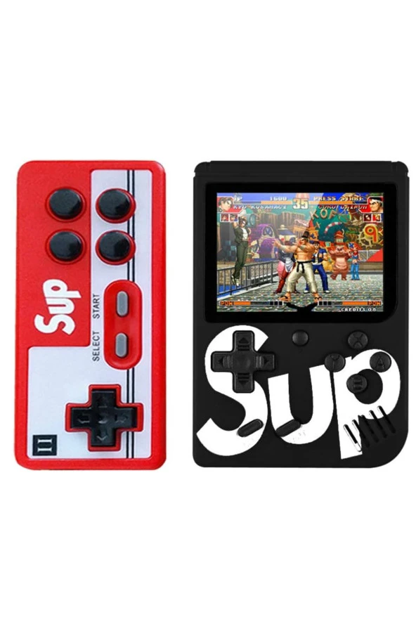 Sup Taşınabilir 400 Oyunlu Mini Atari 2 Kişilik Oyun Konsolu Retro Klasik Oyun Makinesi - 2