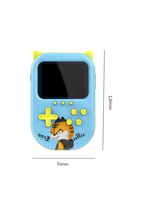 Taşınabilir Retro Nostaljik 3.5 Inç Ekran 2 Oyunculu Gameboy & Gamebox Oyun Konsolu 500 Adet Oyunlu - 2