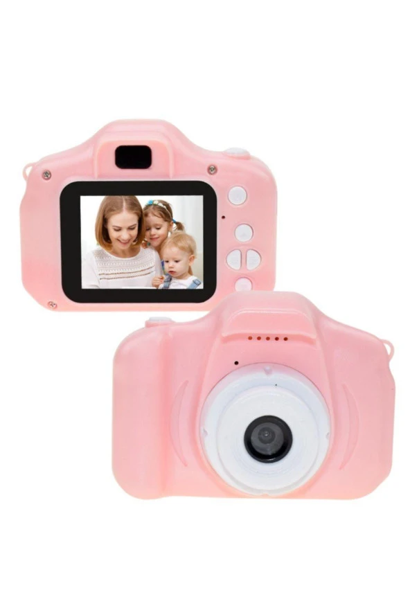 Mini Eğitici Çocuk Dijital Fotoğraf Makinesi 5 Adet Oyun+video+fotoğraf Çekimi 8GB SD KART HEDİYELİ